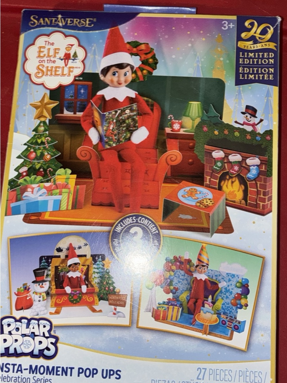 Polar Props Insta-Moment Pop Ups - Red